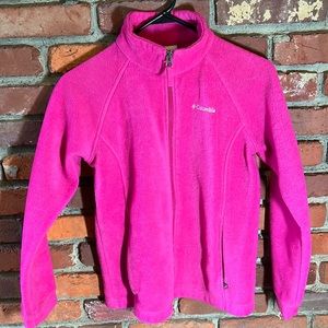 Columbia fleece jacket girls size large